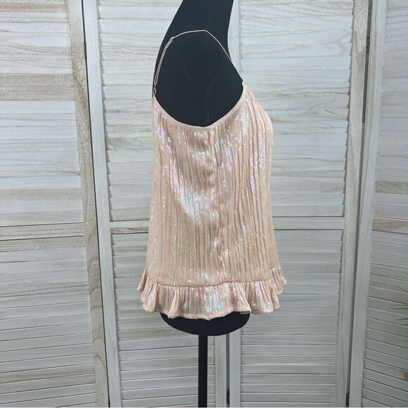 Anthropologie Amelie Sequin Tank Cami Top 4 - Picture 5 of 14